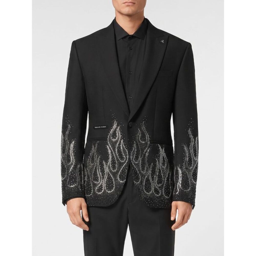 Philipp Plein Jacket Men Black